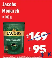 JACOBS MONARCH KAHVE 100 G JACOBS MONARCH KAHVE 100 G